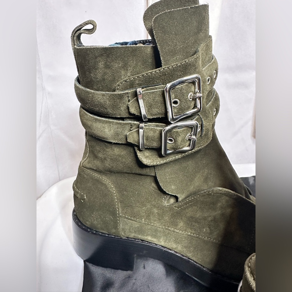 Balenciaga Leather Moto Boots - Picture 11 of 14